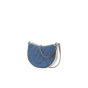 Kate Spade Carey Denim Zip Top Crossbody Bag In Blue Multi KG559