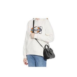 Coach Morgan CF321 Top Handle Satchel In Black Multi