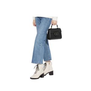 Coach Morgan CF321 Top Handle Satchel In Black Multi