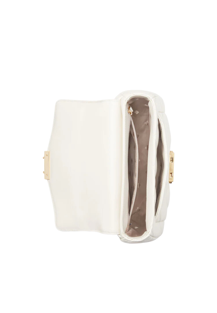 Kate Spade Carey Small Flap Shoulder Bag In Parchment KA767