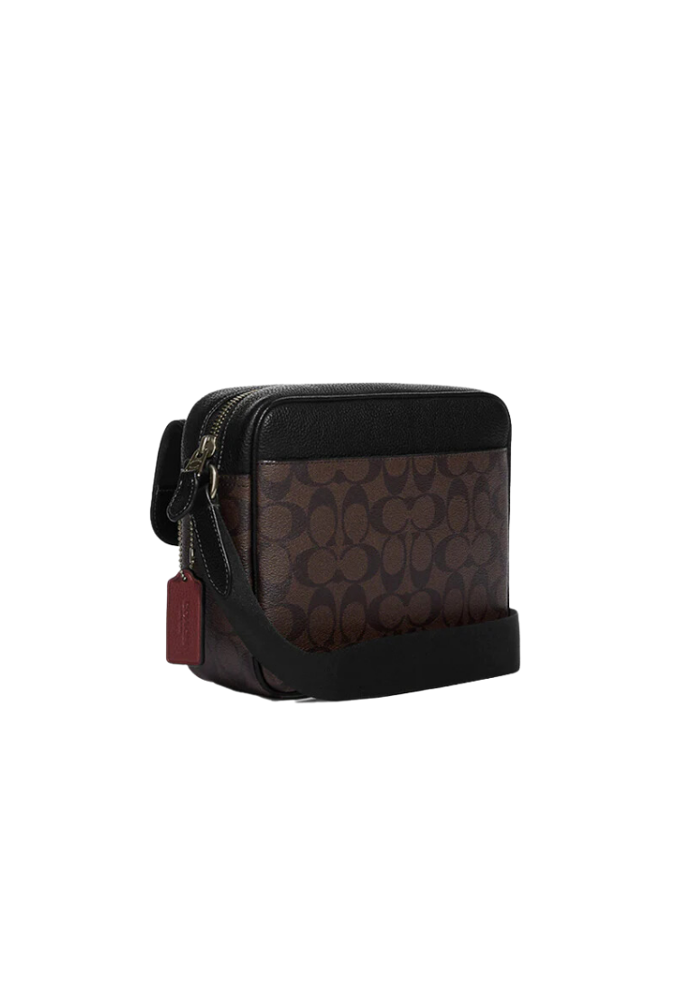 Coach Hudson Crossbody Bag In Mahogany Black CB846