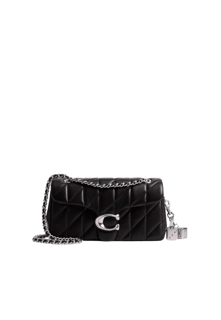 ( PREORDER ) Coach Dice Bag Charm In Silver CZ128