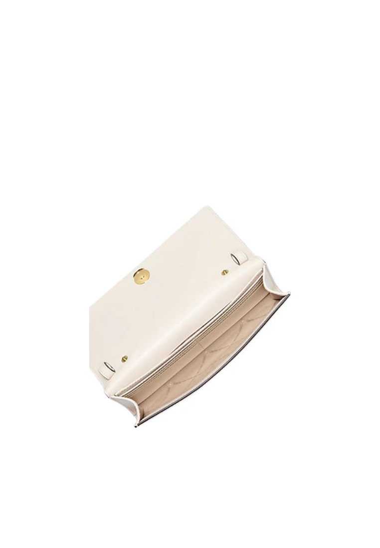 ( PREORDER ) Michael Kors Carson Large Pebbled Leather Convertible Crossbody bag In Light Cream 35S5G2ZC7L