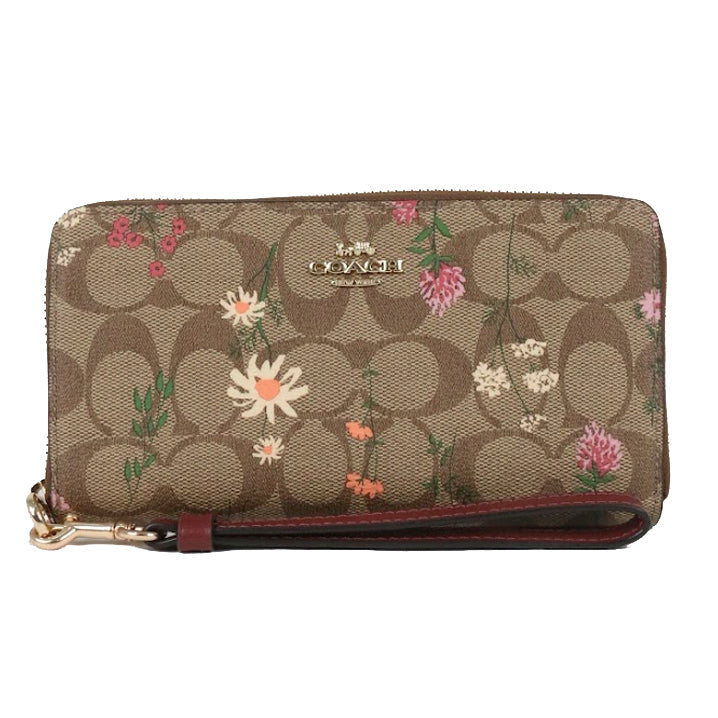Coach Medium Corner Zip Wallet