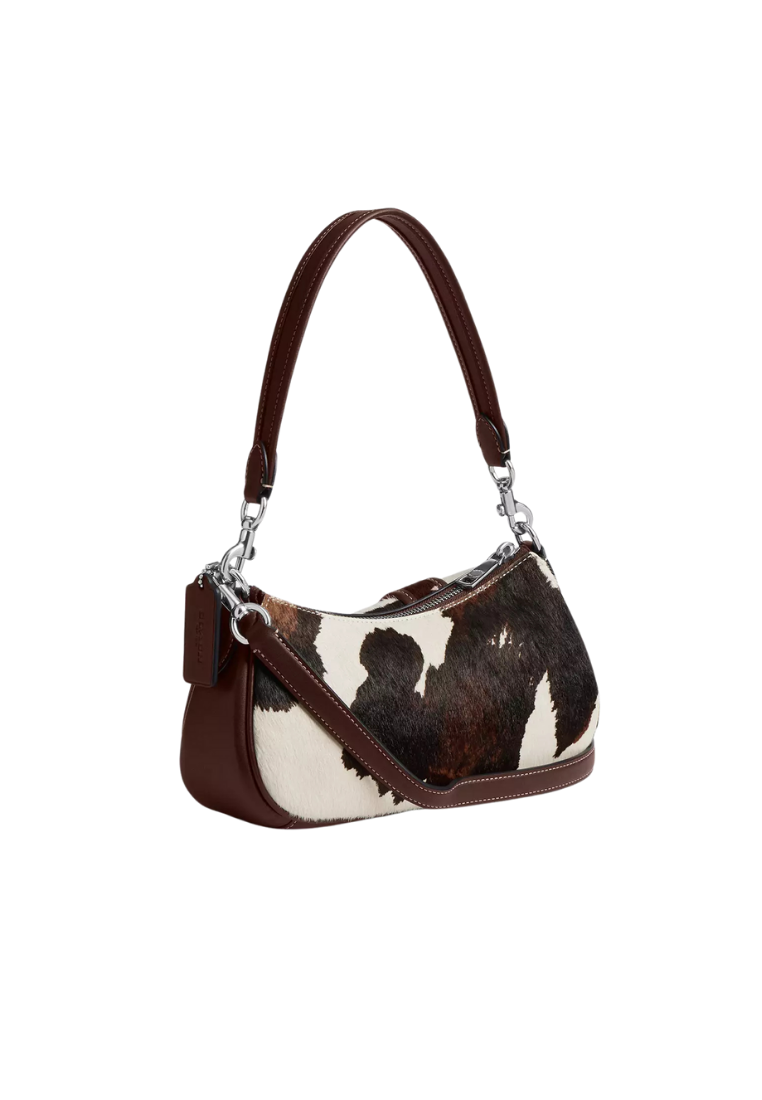 ( PREORDER ) Coach Ashton With Cow Print Shoulder Bag In Cow Multi CCC83