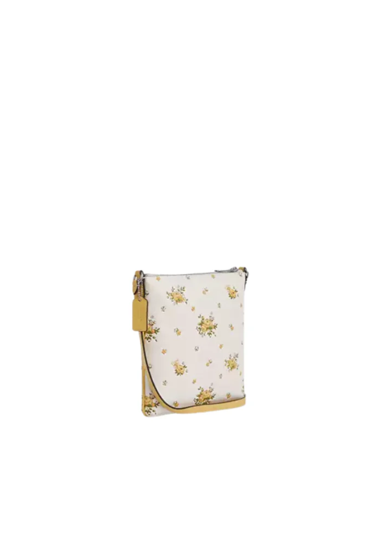 Coach Mini Rowan File Bag In Chalk Multi CAQ08