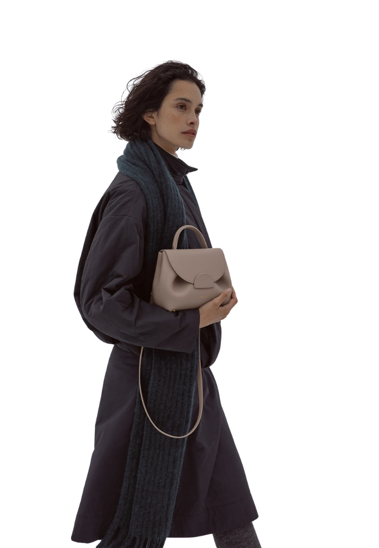 ( PREORDER ) Polene Numero Un Nano Crossbody Bag In Taupe