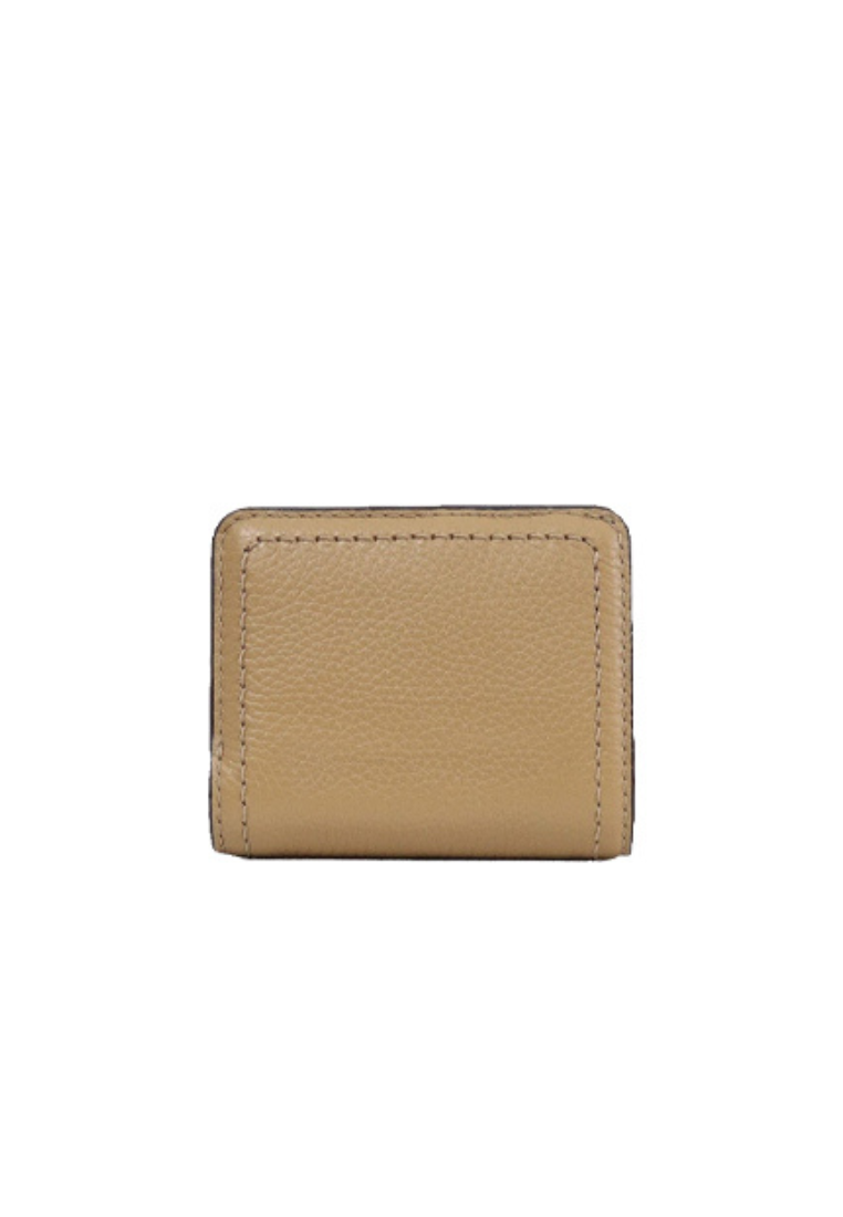 Marc Jacobs Groove Mini Wallet Compact In Iced Coffee S101L01SP21