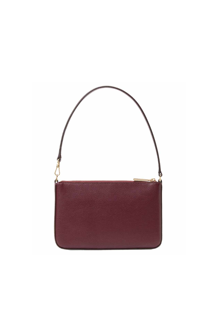 Kate Spade Spade Flower Embroidered Wallet Convertible In Dark Merlot KL898