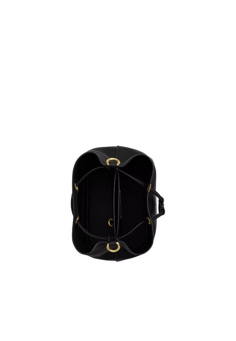 ( PREORDER ) Coach Rowan Bucket Bag In Gold Black CBH06