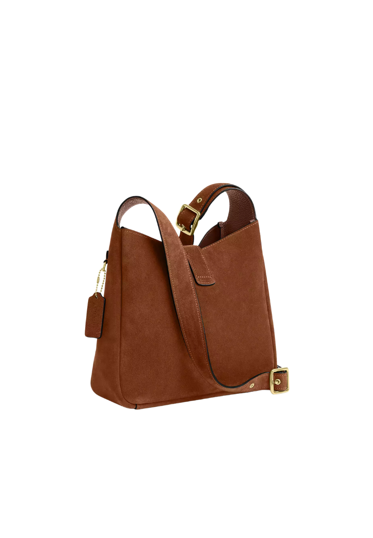 ( PREORDER ) Coach Hadley Convertible Crossbody Bag In Gold Sienna CCG43