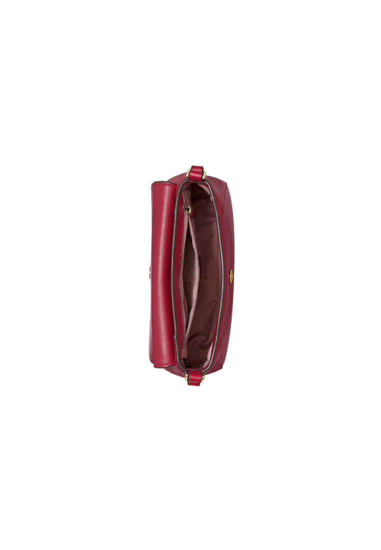 ( PREORDER ) Kate Spade Monica Small Flap Crossbody Bag In Red Jam KF364