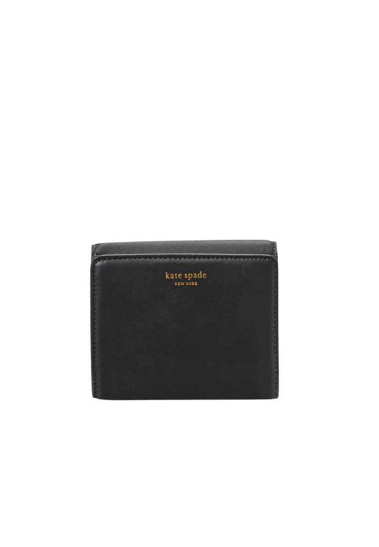 ( PREORDER ) Kate Spade Dakota Bifold Flap Wallet In Black KF943