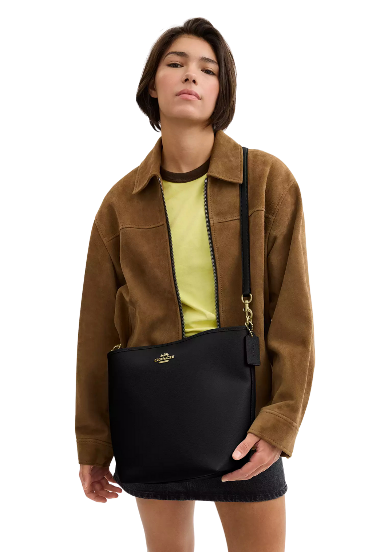 ( PREORDER ) Coach City Large Bucket Bag In Gold Black CT803