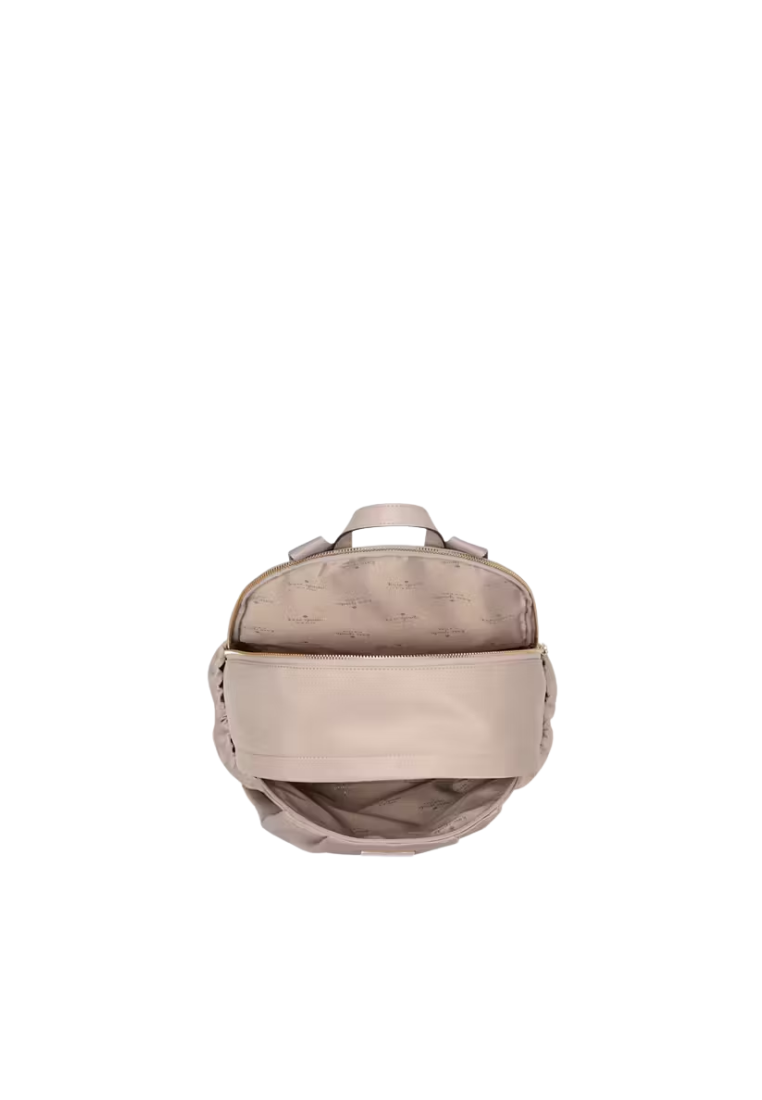 ( PREORDER ) Kate Spade Carter Nylon Large Backpack In Cozy Grey KL962