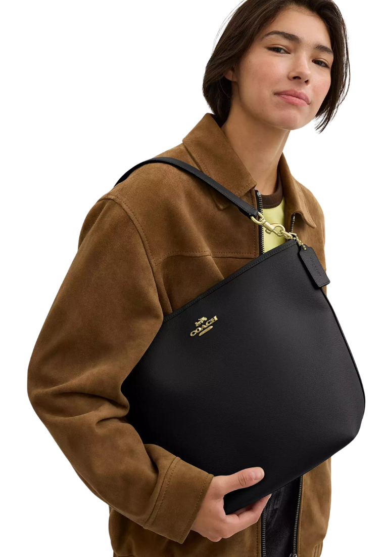 ( PREORDER ) Coach City Large Bucket Bag In Gold Black CT803