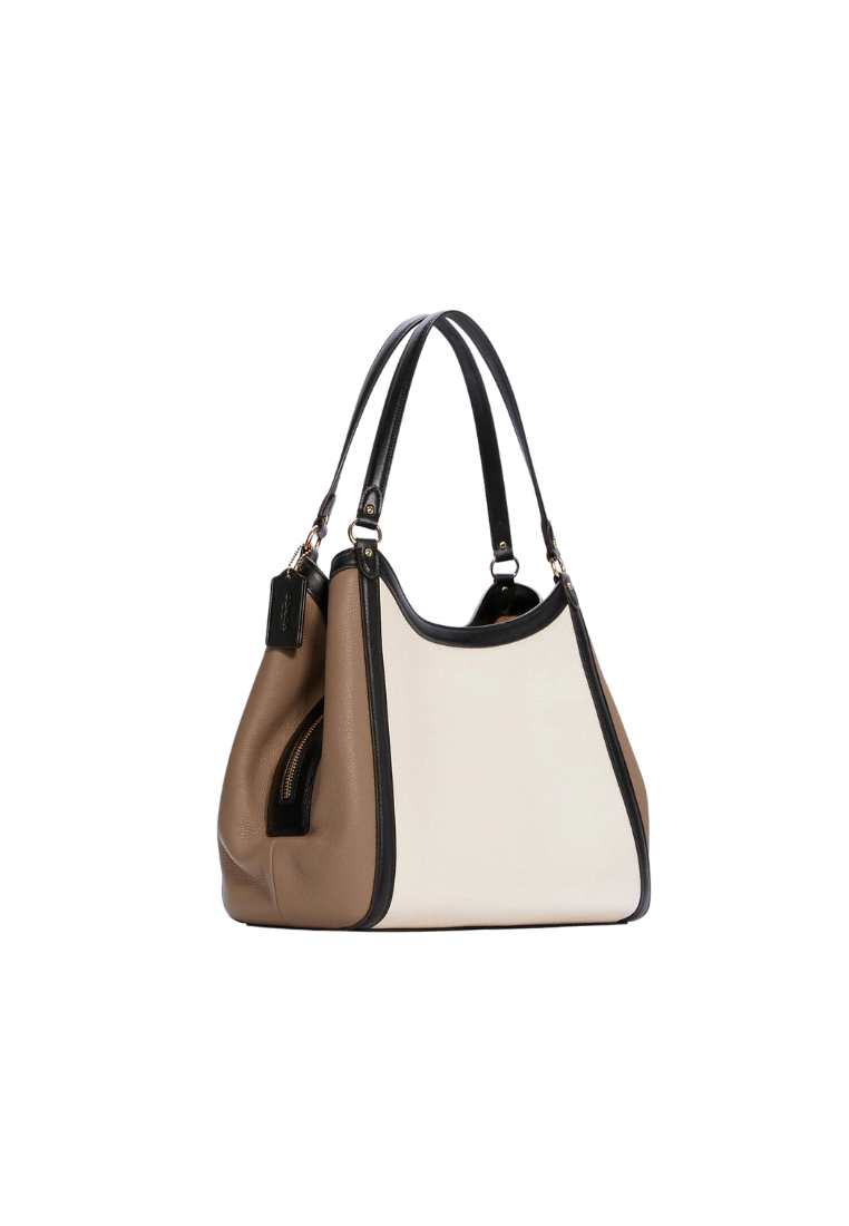 Coach Kristy Colorblock C6828 Shoulder Bag In Chalk Multi