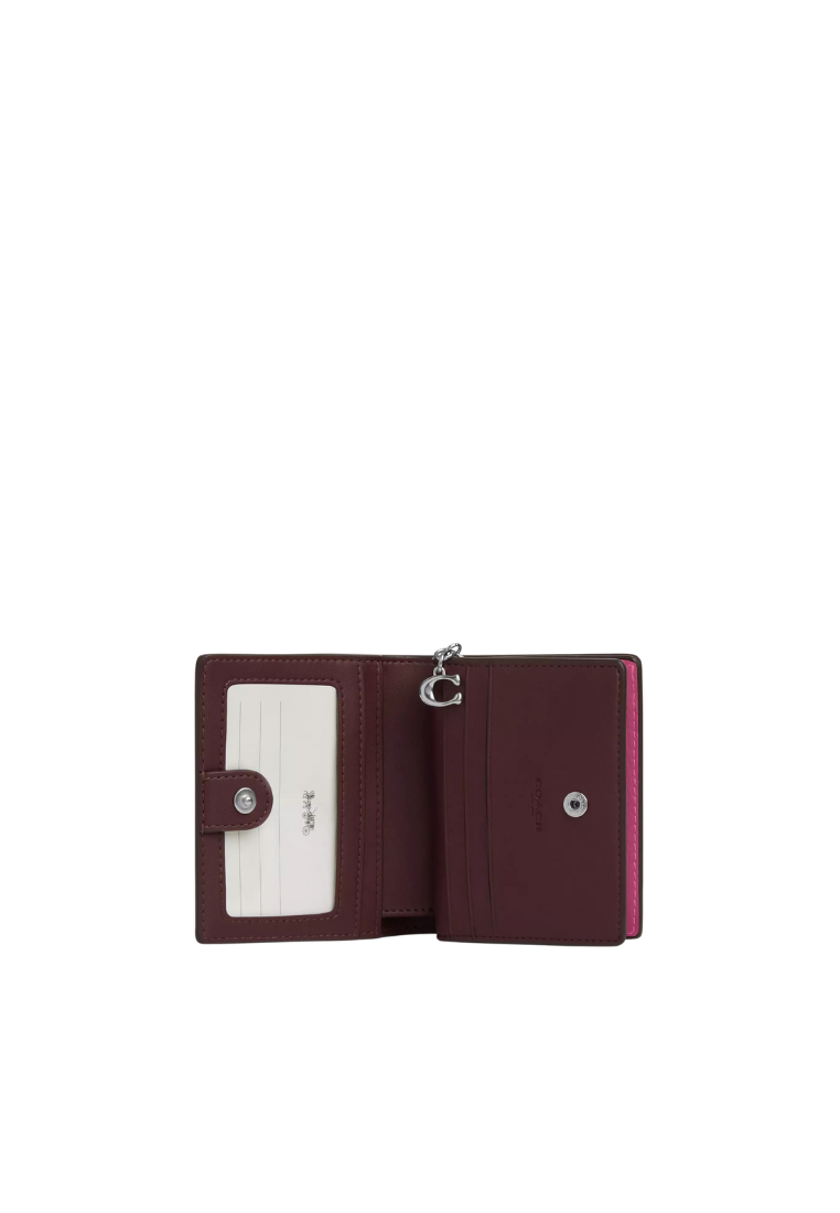 Coach Snap Wallet In Pink CW790