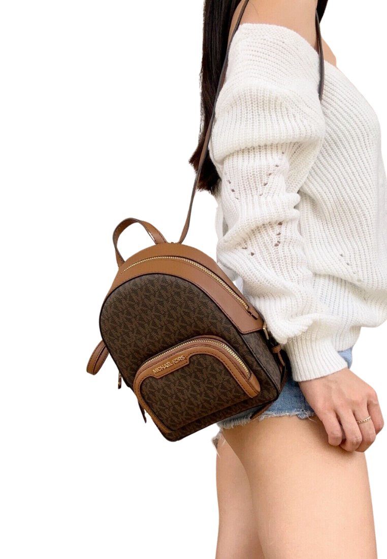 Michael Kors Jaycee Mini Backpack In Brown 35T2G8TB1B