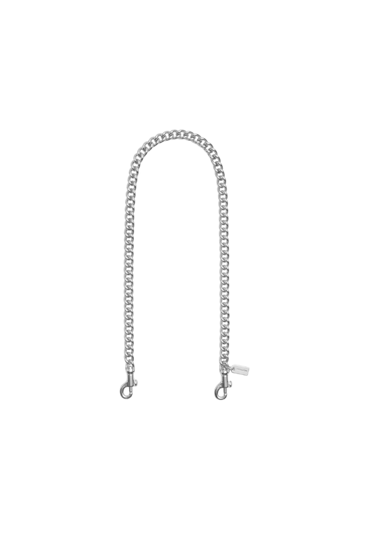 ( PREORDER ) Coach Chain Shoulder Strap In Silver CR456
