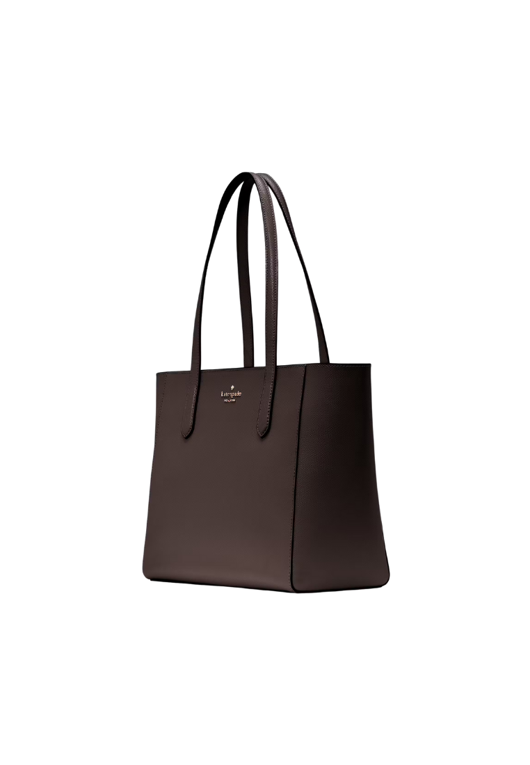 ( PREORDER ) Kate Spade Staci Medium Tote Bag In Hot Fudge KG473