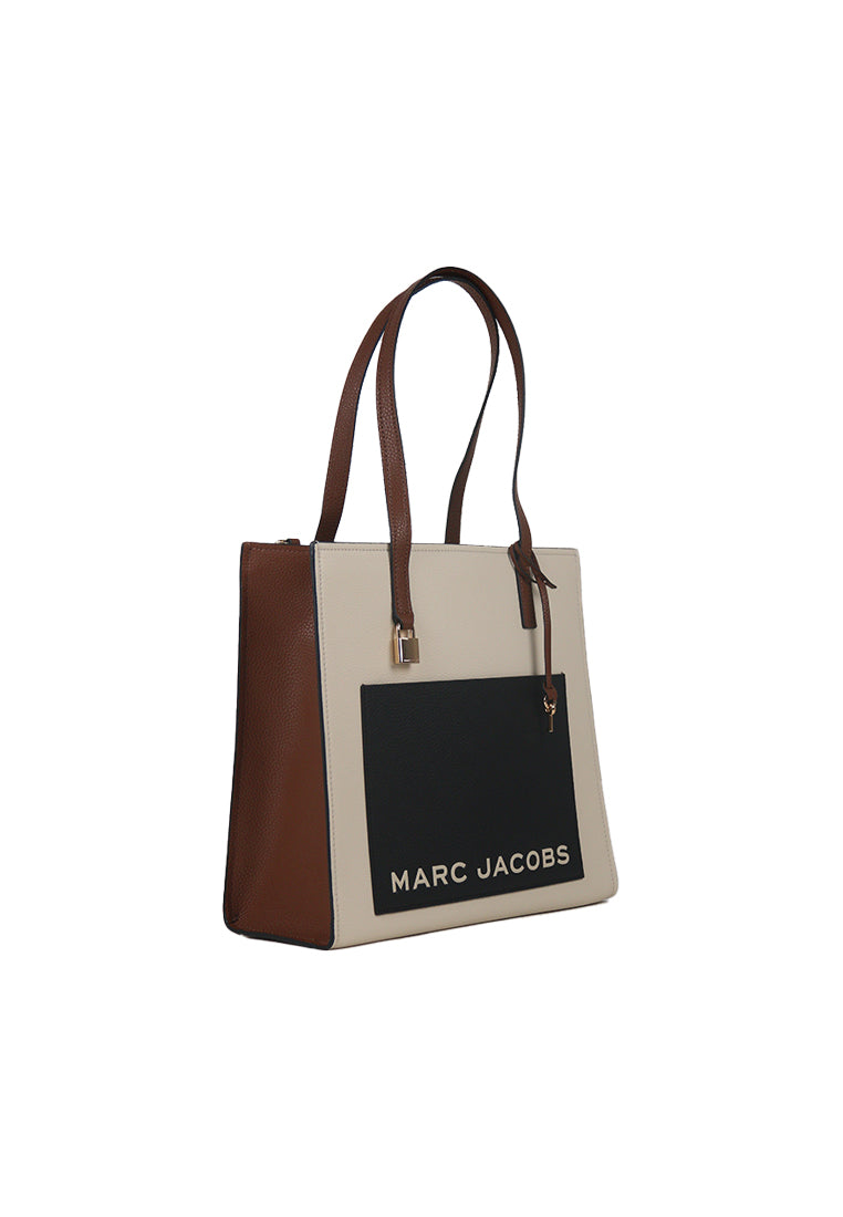 Marc Jacobs The Grind Tote Bag In Marshmallow Multi 4R4HTT033H01