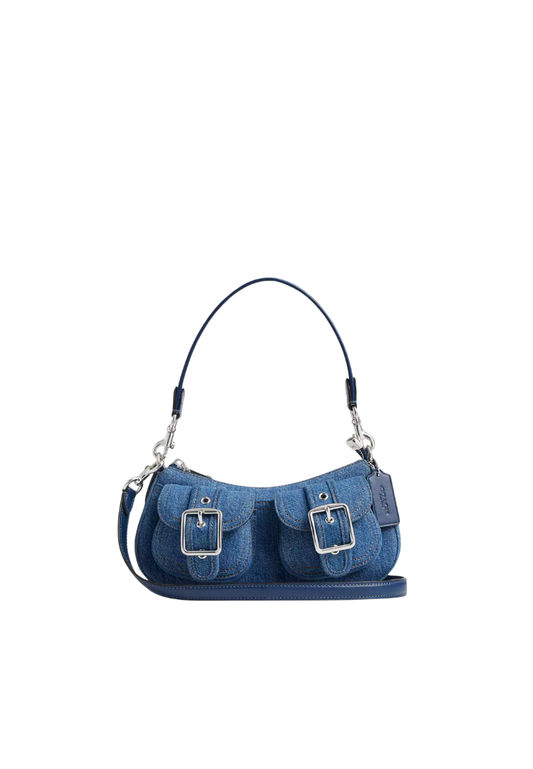 Coach Ashton Shoulder Bag In Indigo CAK44