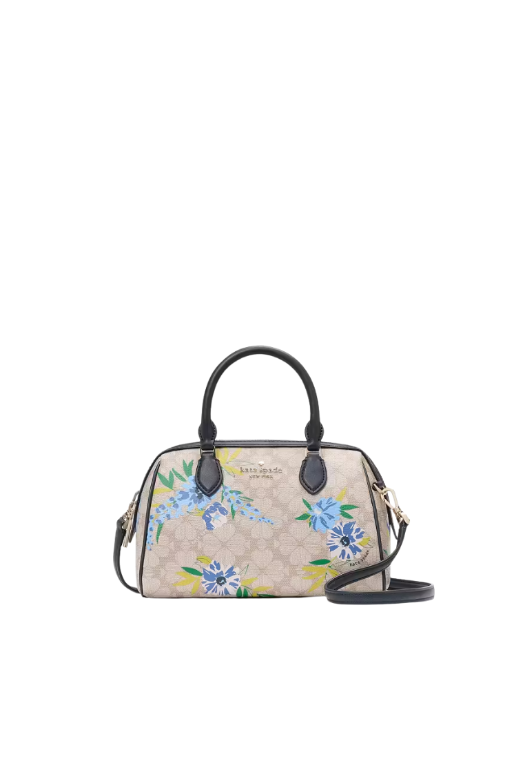 ( PREORDER ) Kate Spade Spade Flower Floral Small Carryall Bag In Blazer Blue Multi KL004