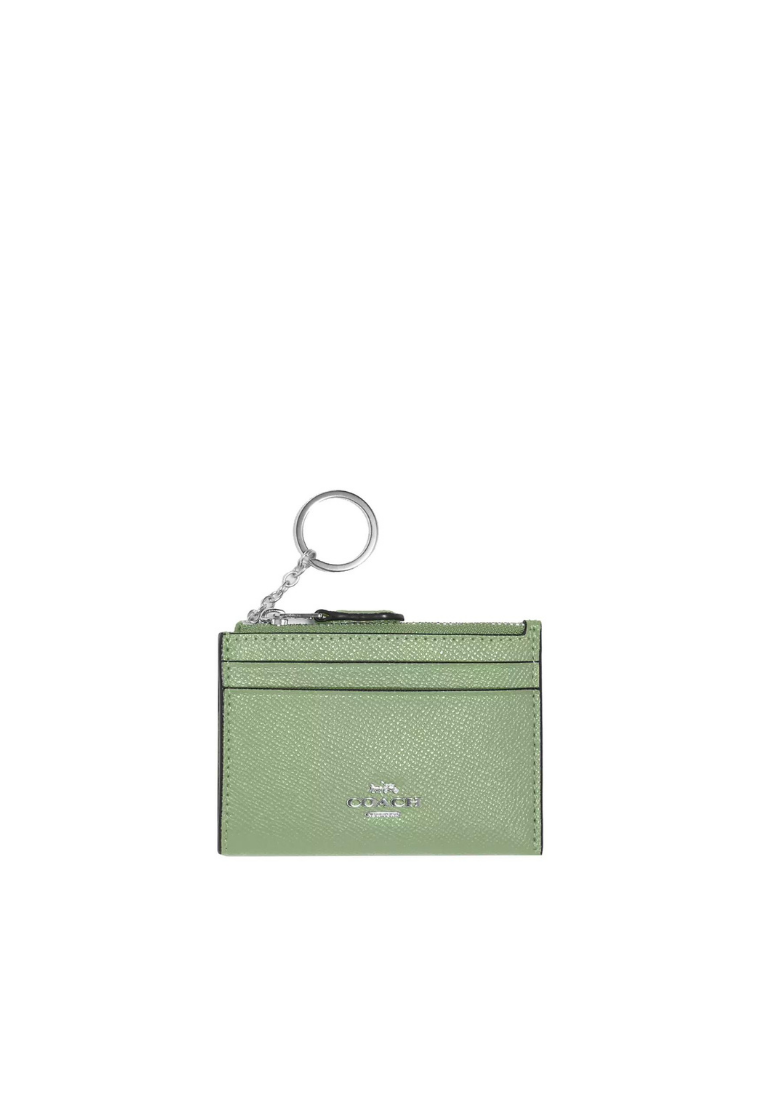 Coach Mini Skinny Id Card Case In Pale Pistachio 88250