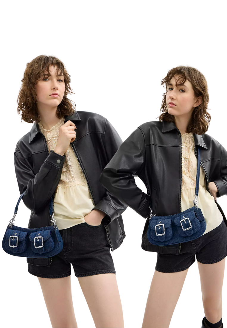 Coach Ashton Shoulder Bag In Indigo CAK44