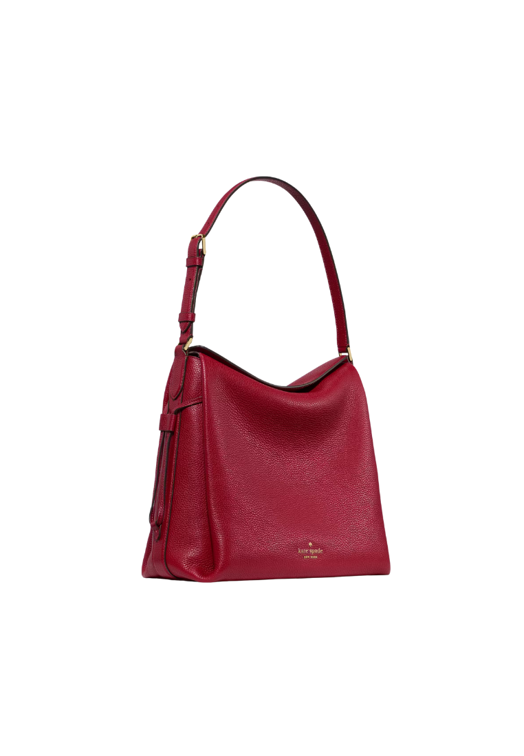 ( PREORDER ) Kate Spade Dumpling Large Shoulder Bag In Red Jam KL013