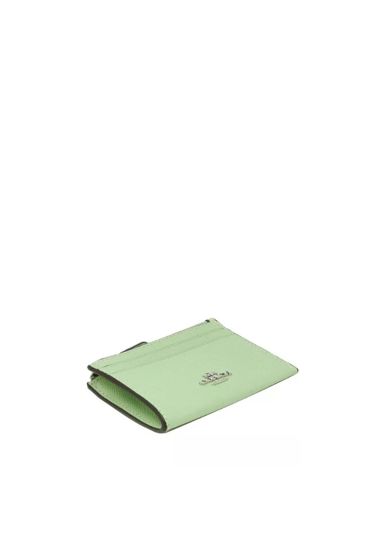 Coach Mini Skinny Id Card Case In Pale Pistachio 88250