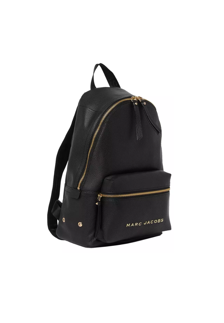 Marc Jacobs Leather Medium Backpack In Black H301L01FA21