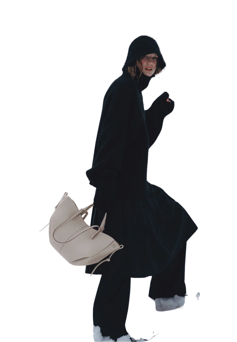 ( PREORDER ) Polene Cyme Mini Tote Bag In Mist