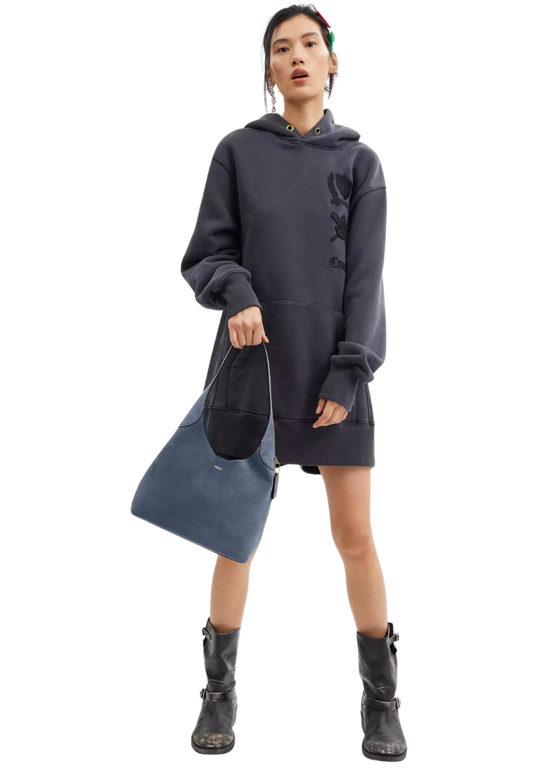 ( PREORDER ) Coach Brooklyn 28 Shoulder Bag In Light Denim CW637
