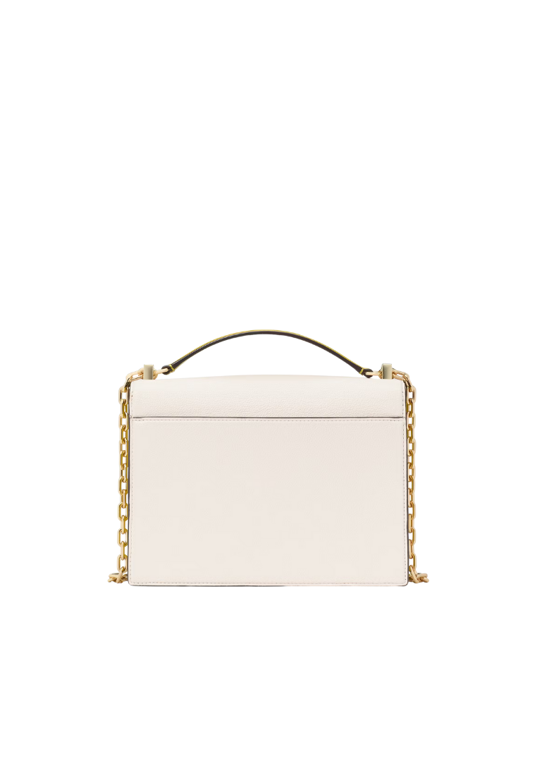 ( PREORDER ) Kate Spade Deco Color-blocked Chain Shoulder Bag In Tigers Eye Multi KK577