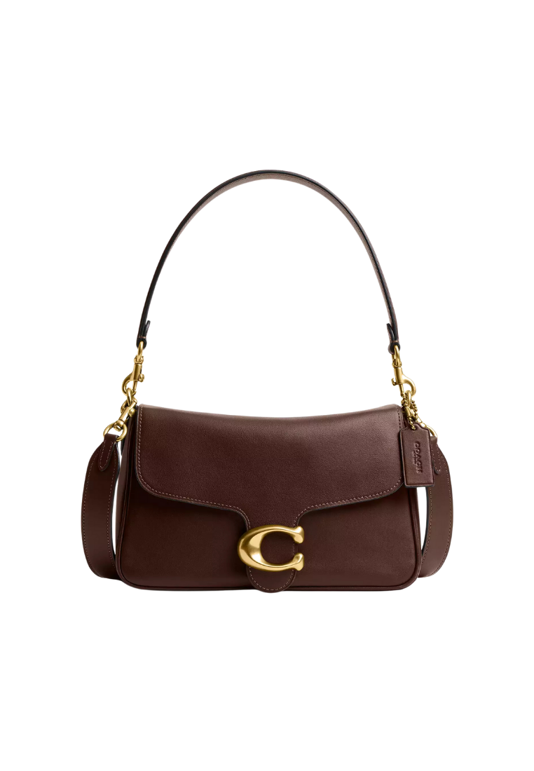 ( PREORDER ) Coach Soft Tabby Shoulder Bag In Brass Maple CAM98