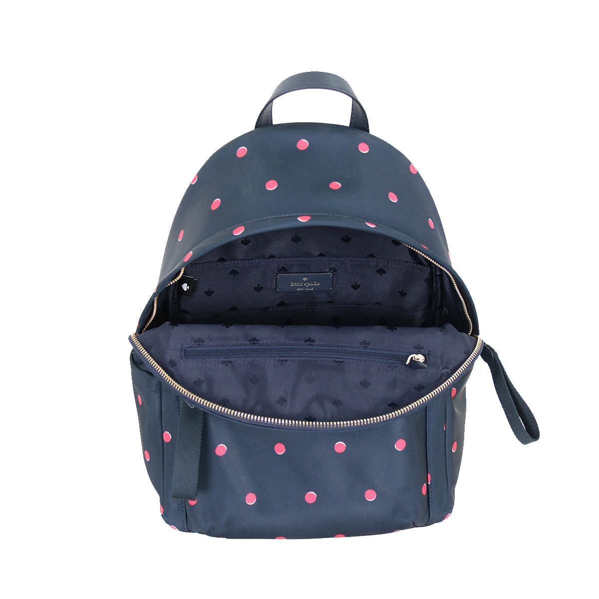 Kate Spade Chelsea KA495 The Little Better Nylon Backpack Medium In Blue Multi