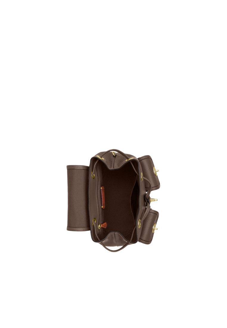 ( PREORDER ) Coach Hadley Backpack In Gold Dark Stone CBH09