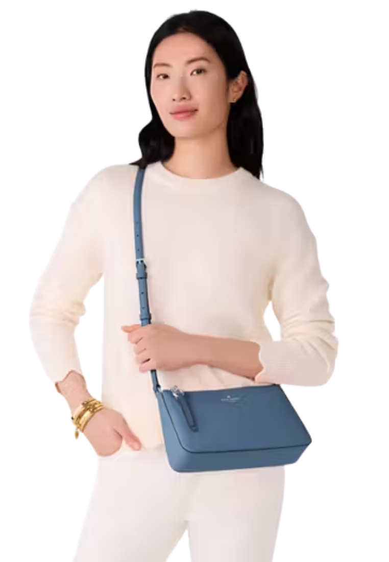 ( PREORDER ) Kate Spade Ginnie Shoulder Bag In Bluestone KK311