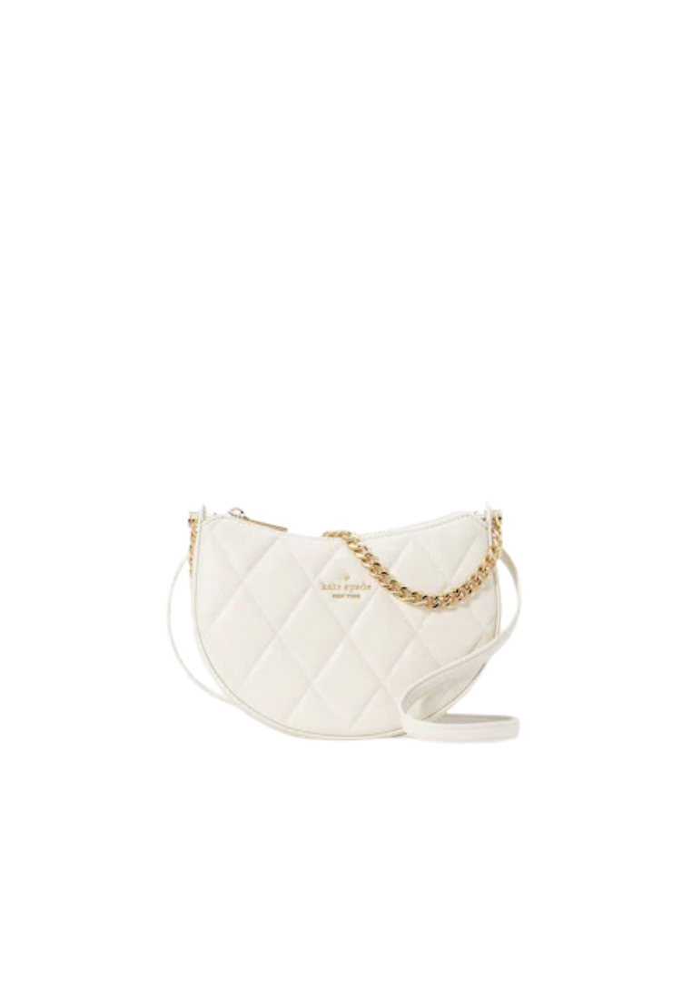 Kate Spade Carey Zip Top Crossbody Bag In Parchment KC495