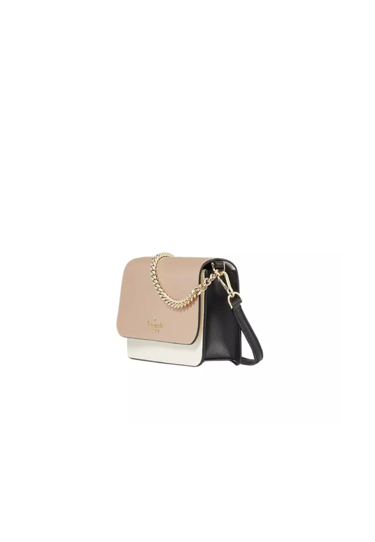 Kate Spade Madison Small Flap Crossbody Bag In Toasted KC517