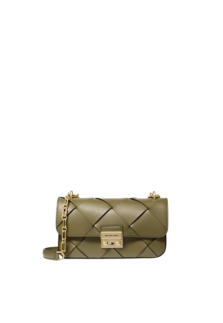 ( PREORDER ) Michael Kors Tribeca Crossbody Bag In Safari Green 30S5G2RL5L