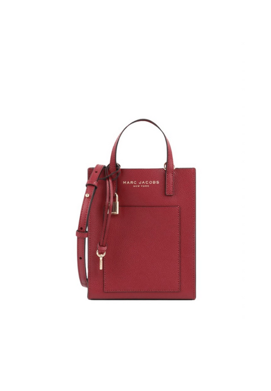 Marc Jacobs Micro Grind Tote Bag In Pomegranate H001L03FA22