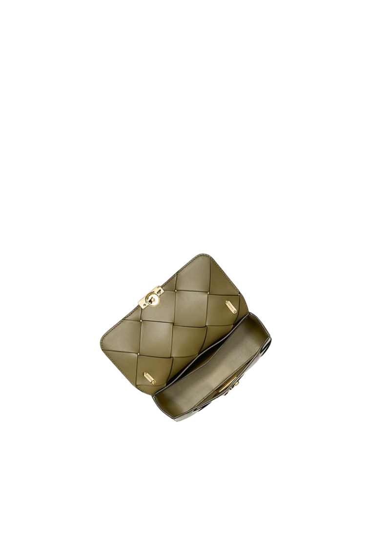 ( PREORDER ) Michael Kors Tribeca Crossbody Bag In Safari Green 30S5G2RL5L