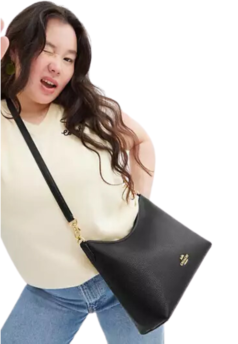 ( PREORDER ) Coach Laurel
Shoulder Bag In Black CR148