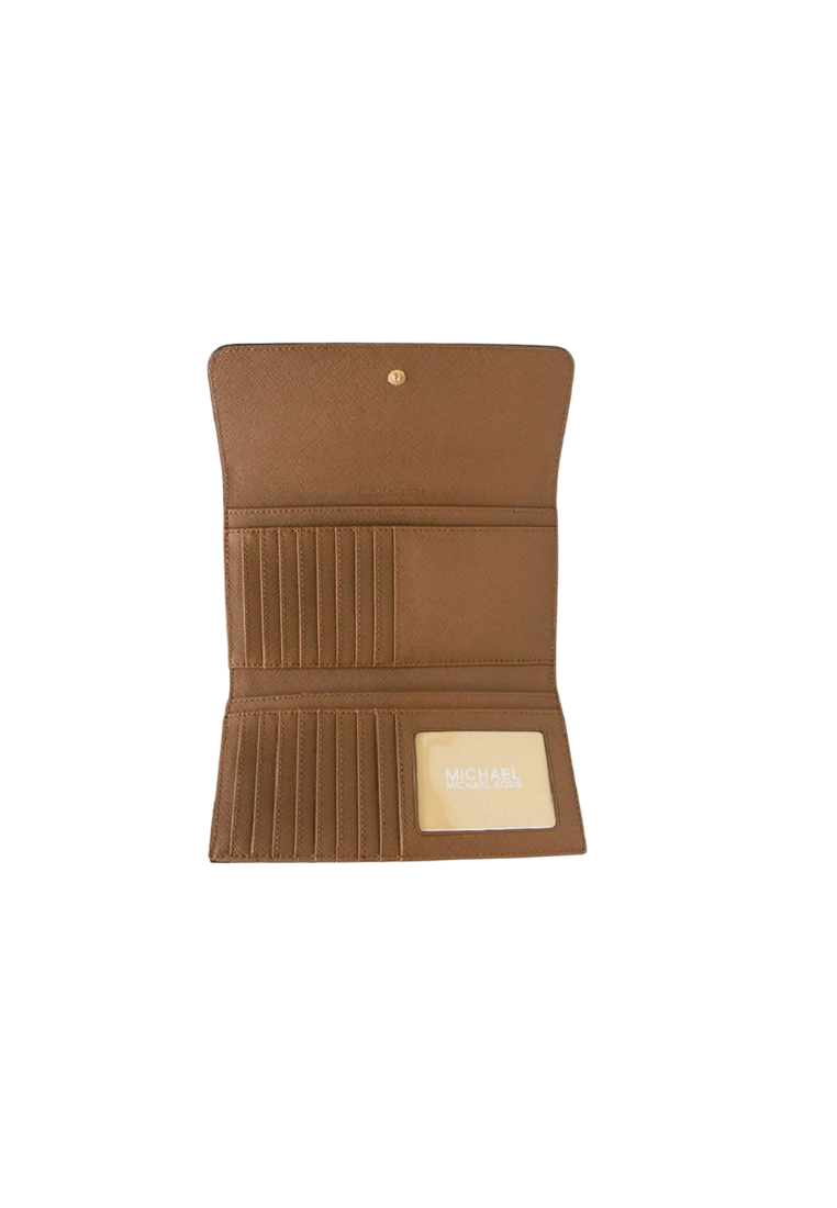 Michael Kors Large Jet Set Travel 35S8GTVF7L Trifold Wallet In Luggage
