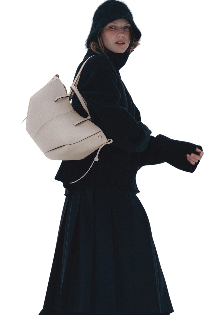 ( PREORDER ) Polene Cyme Mini Tote Bag In Mist