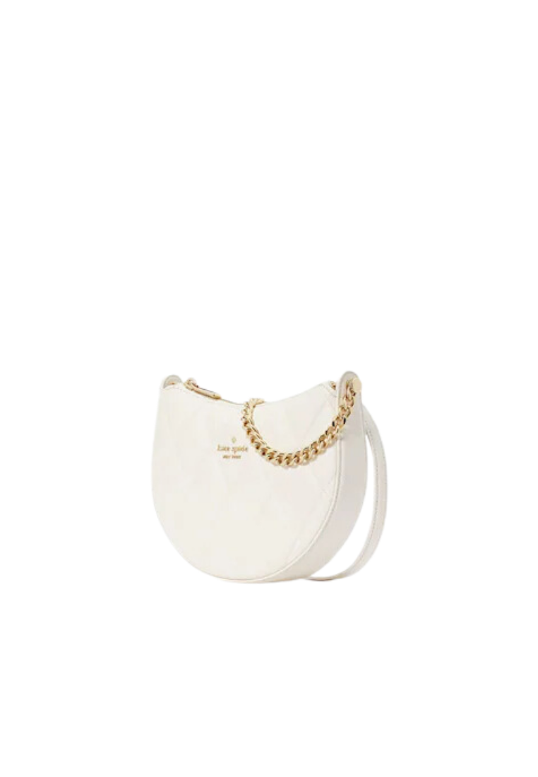 Kate Spade Carey Zip Top Crossbody Bag In Parchment KC495