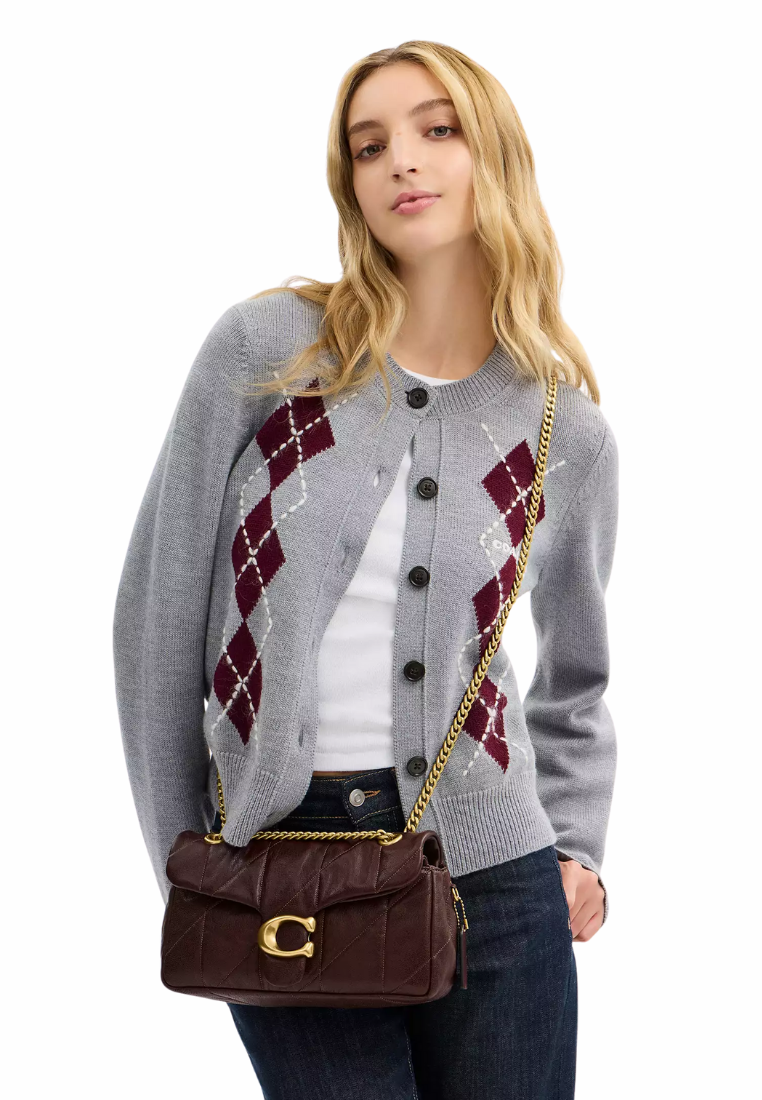 ( PREORDER ) Coach Tabby 26 With Quilting Shoulder Bag In Brass Maple CCW83